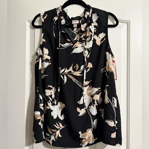 MERONA Floral Sleeveless Blouse
